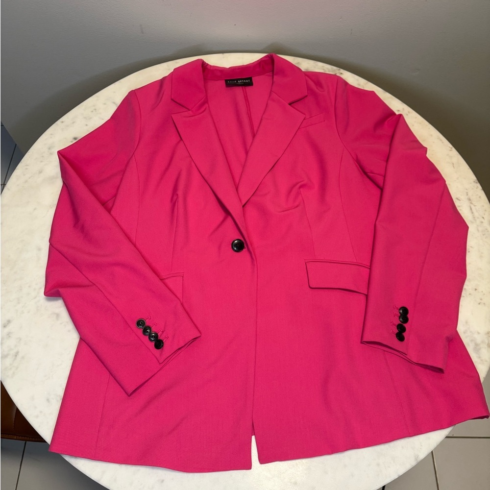 INC International Concepts Fuchsia Blazer